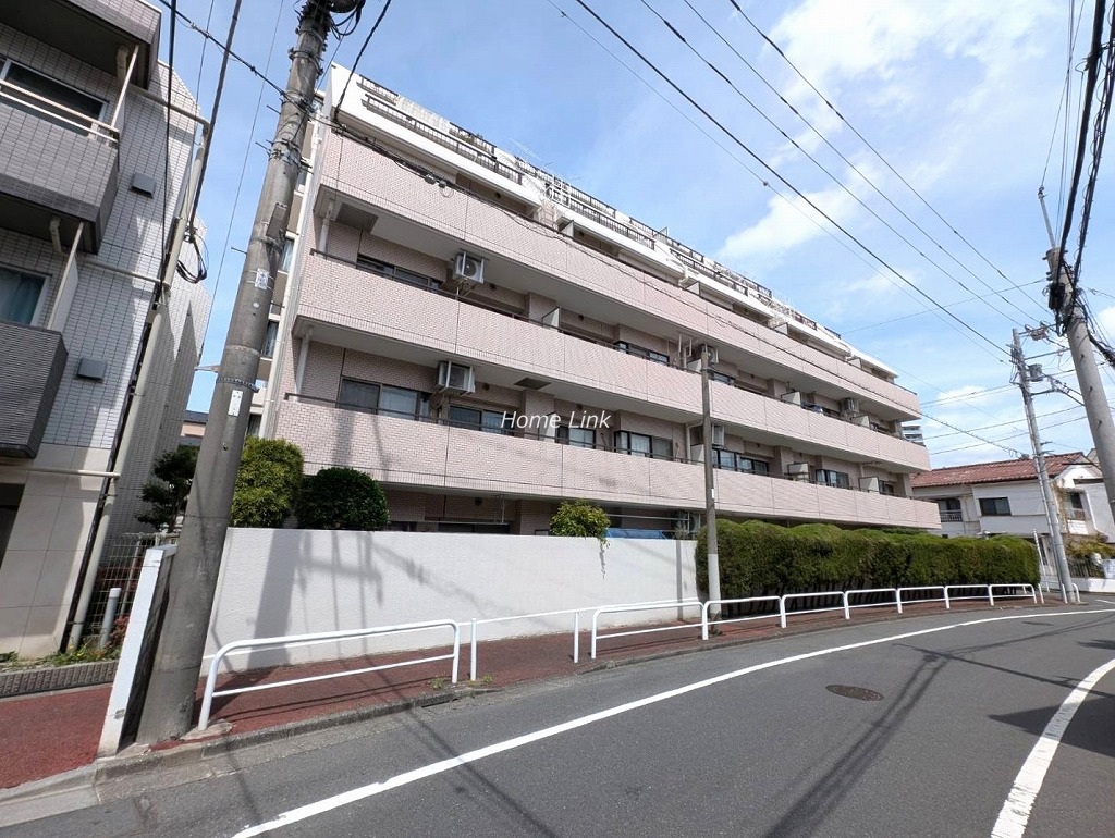 ライオンズマンション新板橋　南側からの外観